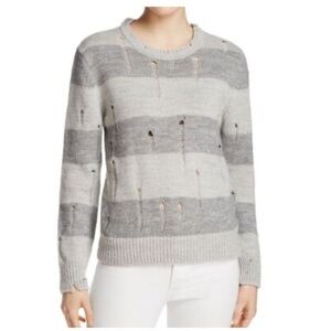 IRO alpaca wool stressed sweater pullover